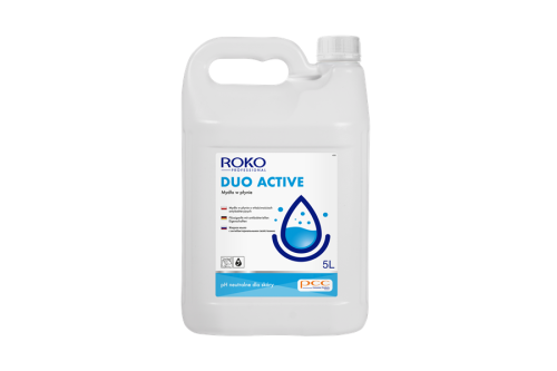 Mydło w płynie antybakteryjne Roko Duo Active 5L.png