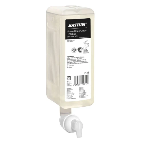 Katrin Clean mydło w piance 1000 ml