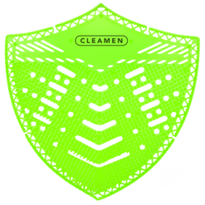 CLEAMEN wkład zapachowy, sitko do pisuaru zielone o zapachu kiwi i grejpfruta