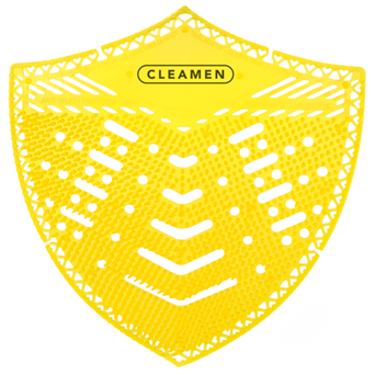 Cleamen wkład zapachowy, sitko do pisuaru żółte o zapachu mango