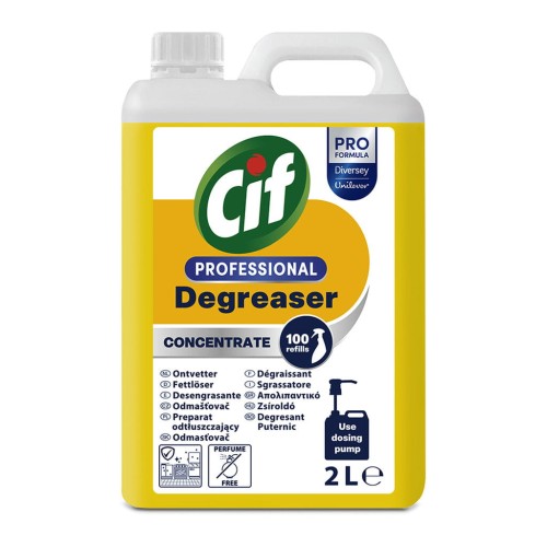 Cif Concentrated Degreaser koncentrat do odłuszczania powierzchni 2L 9303908