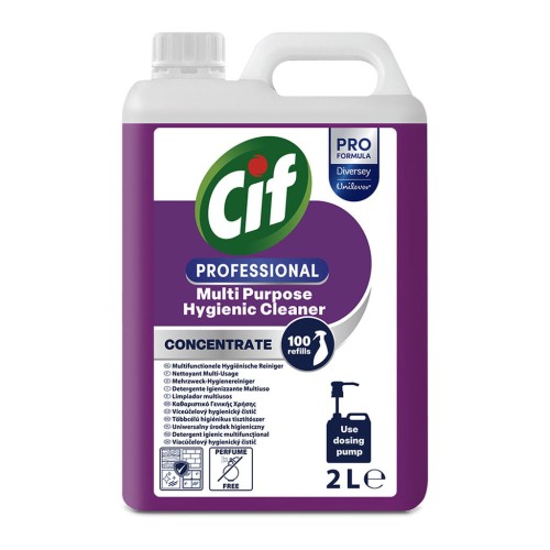Cif Multipurpose Hygienic Cleaner koncentrat do higienicznego czyszczenia w kuchni 2L 9303819