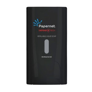 Dozownik mydła w płynie 1 L Papernet 417796 czarny