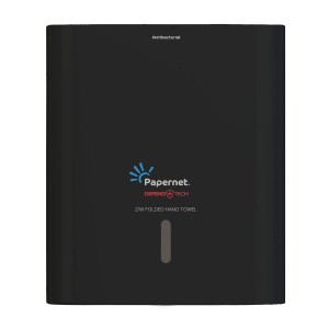 Pojemnik na ręczniki składane wielopanelowe Papernet 416156 czarny