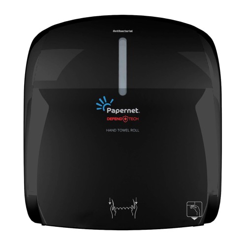 Pojemnik na ręczniki w roli Autocut z automatycznym systemem odcinania Papernet 417209 czarny
