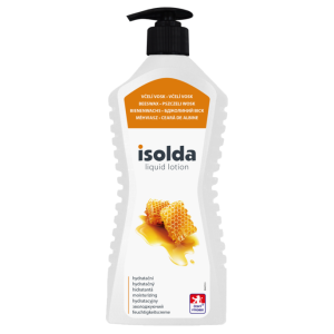 Isolda body lotion wosk pszczeli, krem nawilżający 500 ml z pompką