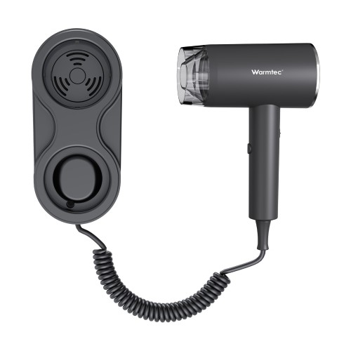 Czarna hotelowa suszarka do włosow Warmtec RS160-cz 01.jpg