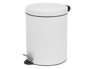 Kosz pedałowy z cichym domykiem 5L metalowy biały Alda Soft Close Freedom Fresh SOFTF611E