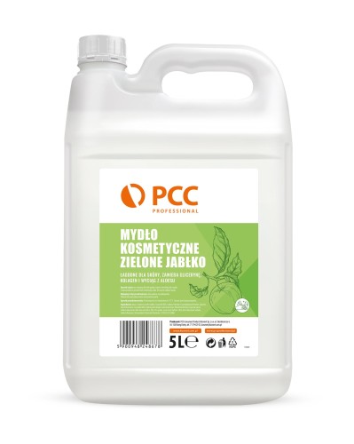 PCC Professional mydło w płynie kosmetyczne zielone jabłko 5L