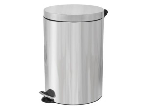Kosz pedałowy z cichym domykiem 20L stal nierdzewna połysk Alda Soft Close Freedom Fresh SOFTF613