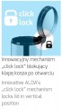 Kosz pedałowy 20L stal nierdzewna połysk Alda Freedom Fresh z mechanizmem "click lock"