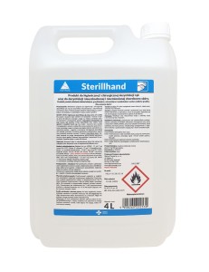 Sterillhand płyn do higienicznej i chirurgicznej dezynfekcji rąk 4 L