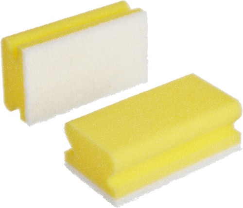 Żółta gąbka z białym padem opak. 10 szt. Diversey 7515481