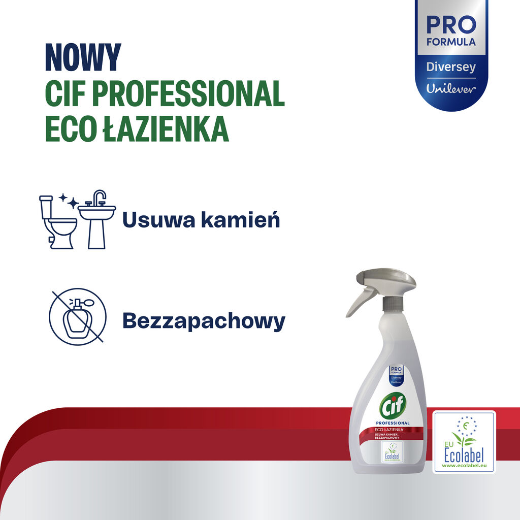 Cif Professional Eco Washroom_płyn do mycia łazienek 60052567