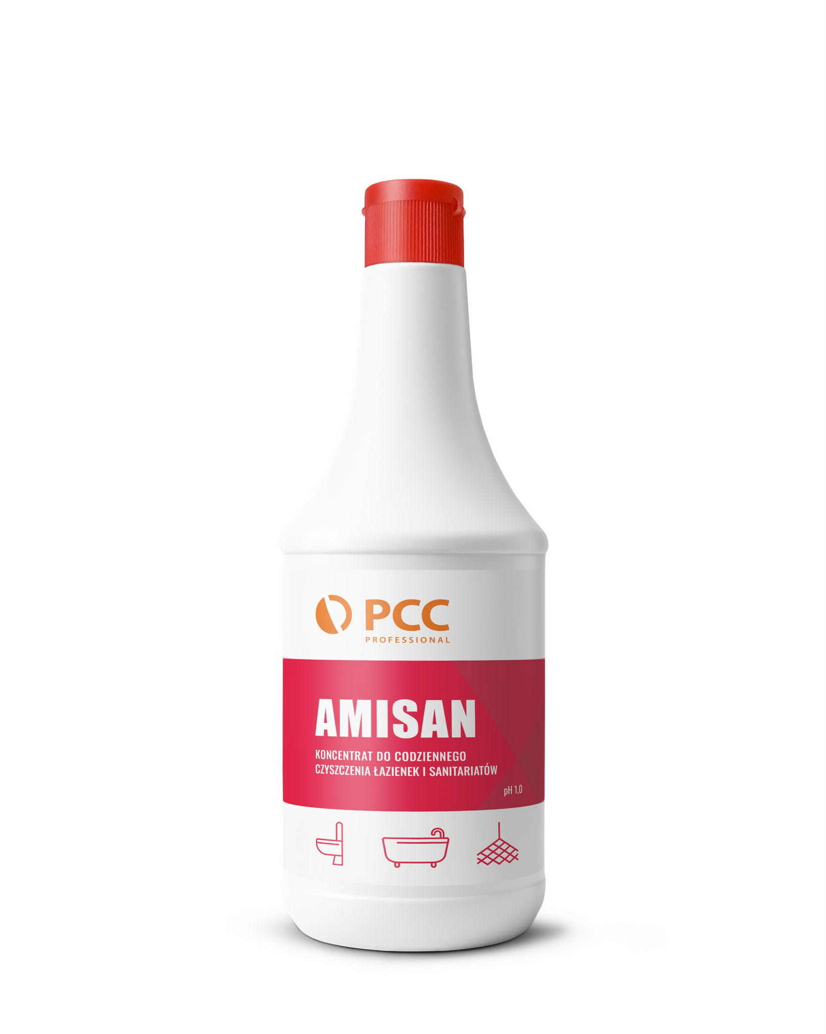 PCC Professional Amisan preparat do codziennej pielęgnacji sanitariatów 1L